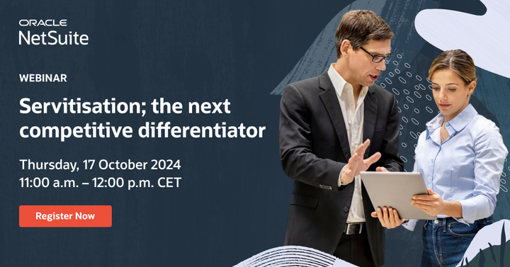 Webinar: Servitisation: the next competitive differentiator